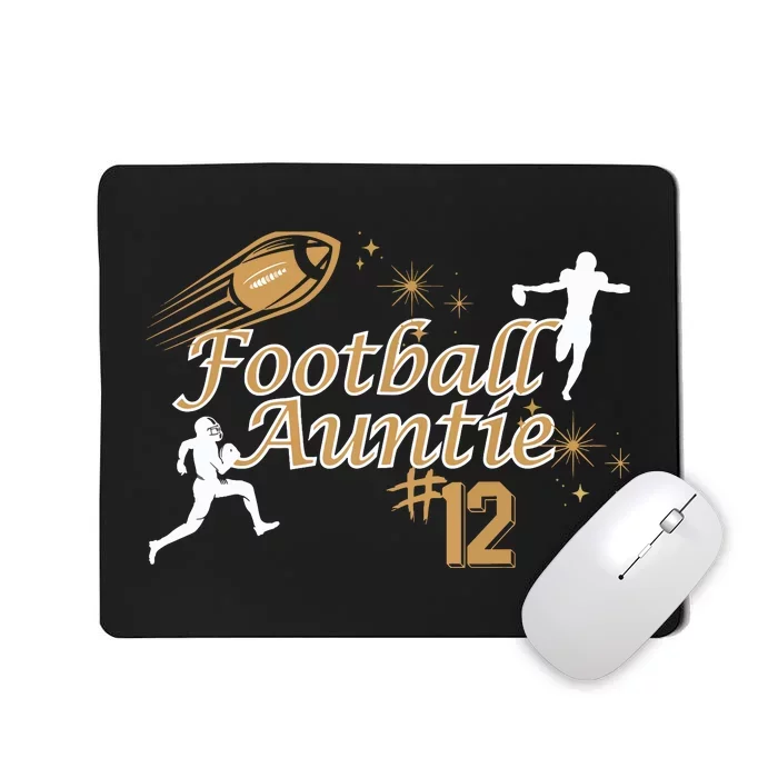 Football Auntie Love Mousepad