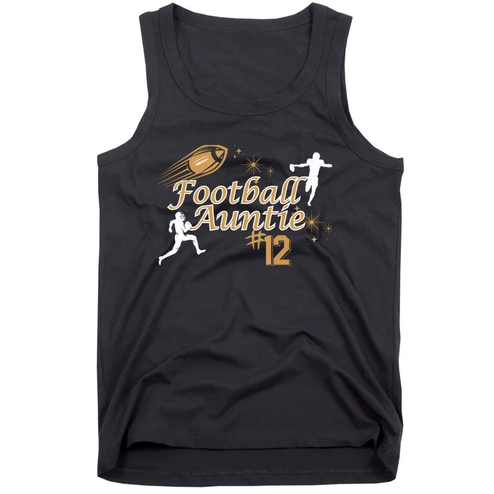 Football Auntie Love Tank Top