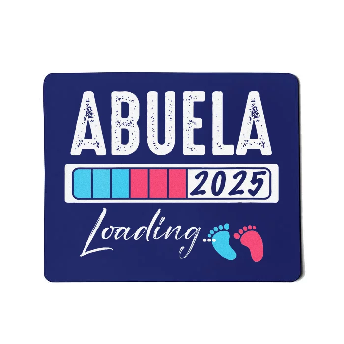 Funny Abuela Loading 2025 Baby Gender Reveal Mousepad