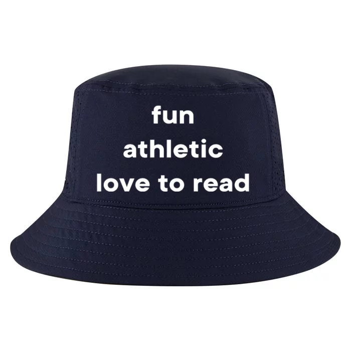 Fun Athletic Love To Read Cool Comfort Performance Bucket Hat