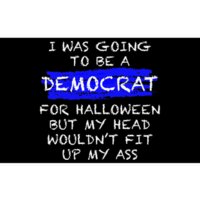 Funny Anti Liberal Adult Halloween Costume Bumper Sticker