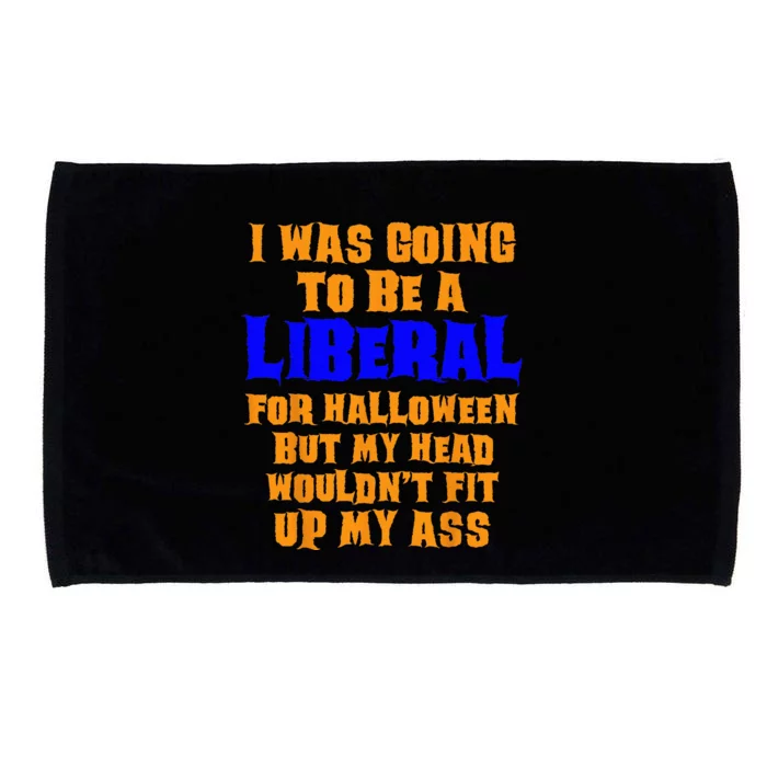 Funny Anti Liberal Adult Halloween Costume Gag Microfiber Hand Towel