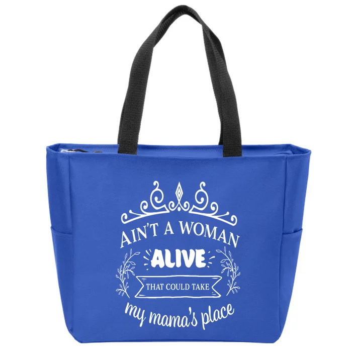 Family And Love I Love My Mama Gift Zip Tote Bag