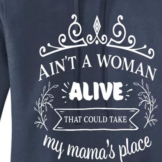 Family And Love I Love My Mama Gift Women's Pullover Hoodie