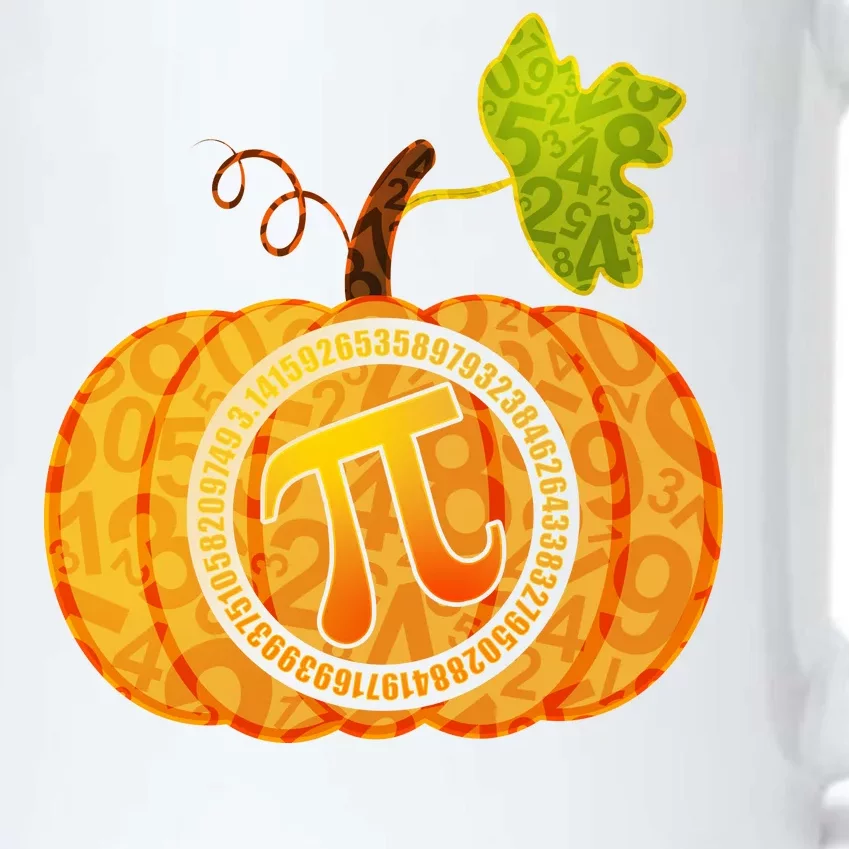 Fall Pumpkin Pi 3.14 Autumn Black Color Changing Mug