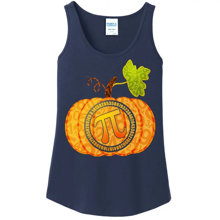 Fall Pumpkin Pi 3.14 Autumn Ladies Essential Tank