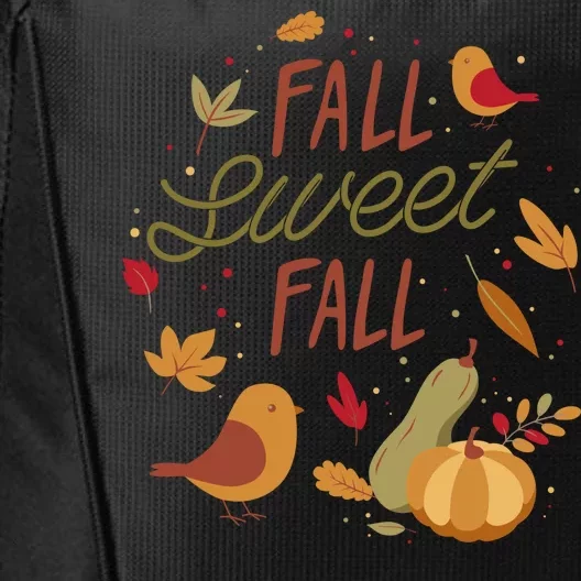 Fall Sweet Fall Autmn City Backpack