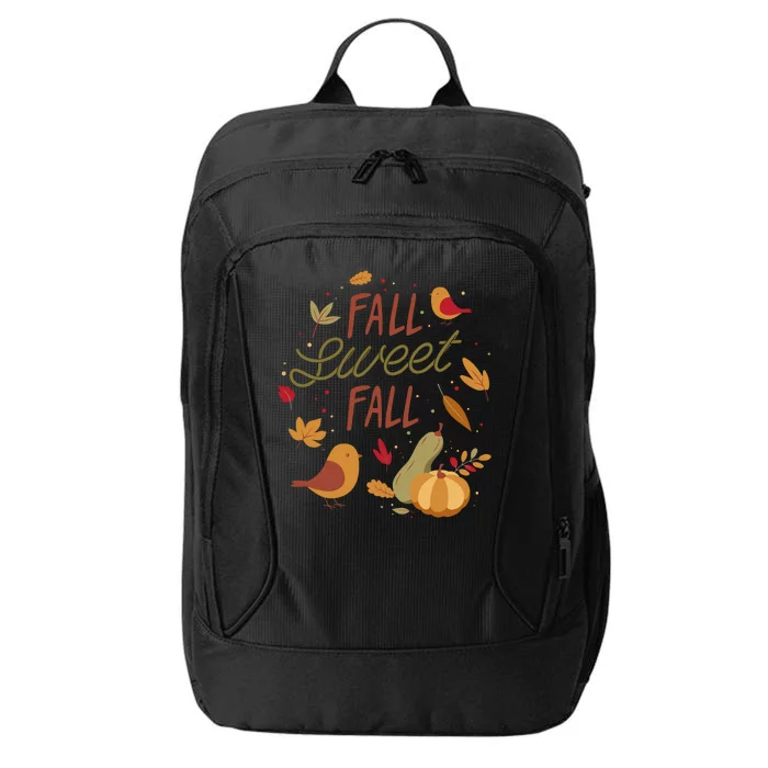 Fall Sweet Fall Autmn City Backpack