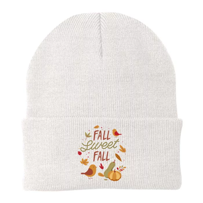 Fall Sweet Fall Autmn Knit Cap Winter Beanie