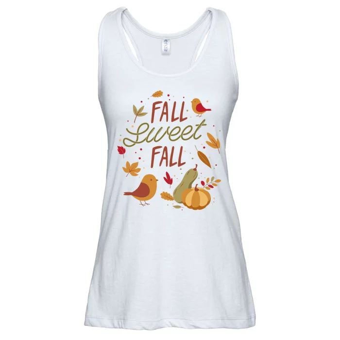 Fall Sweet Fall Autmn Ladies Essential Flowy Tank