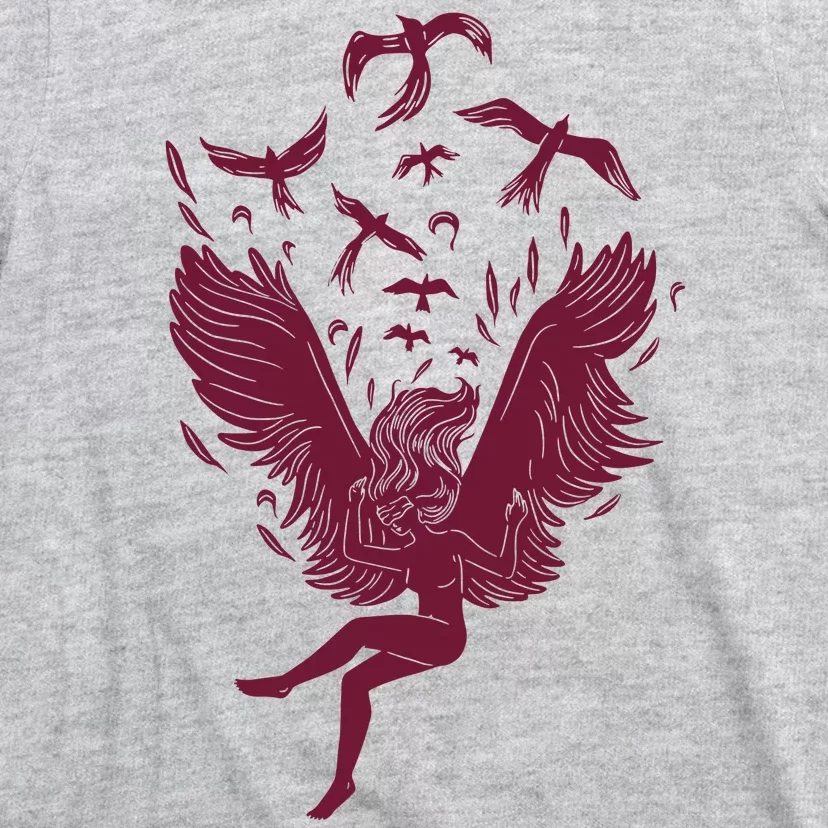 Falling Angel Doves T-Shirt