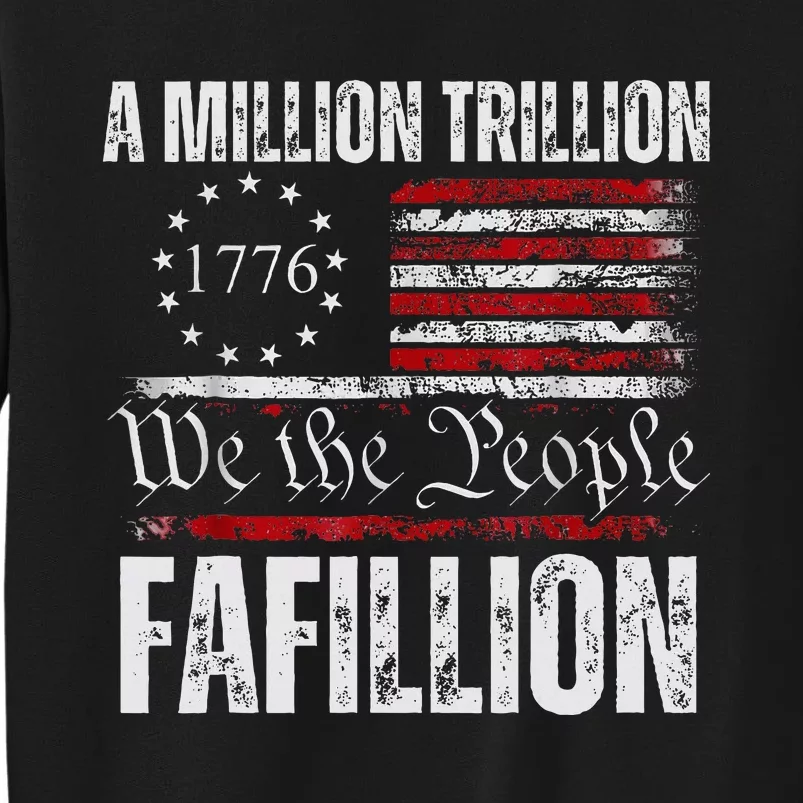 Funny A Million Trillion Fafillion Anti Biden Debate 2024 Sweatshirt