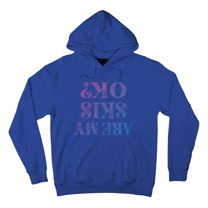 Funny Are My Skis Ok? Skiing Skisport Cool Gift Hoodie