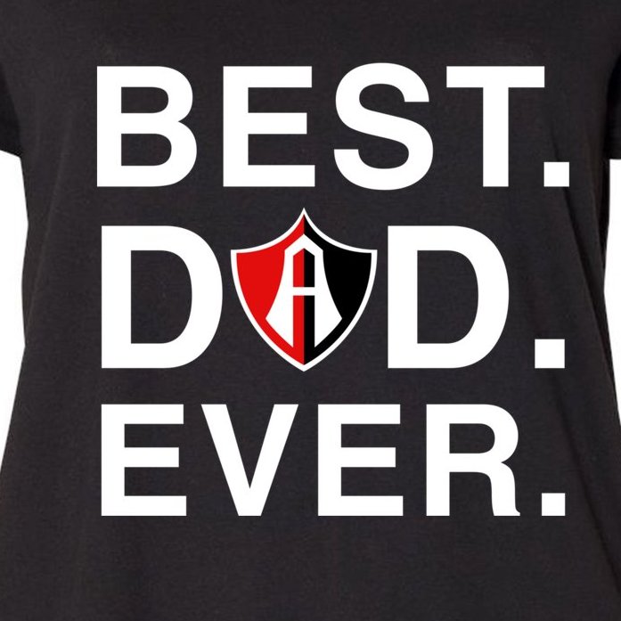 FC Atlas Mexico Best Dad Ever Football Club Orgullo Mexicano Women's Plus Size T-Shirt