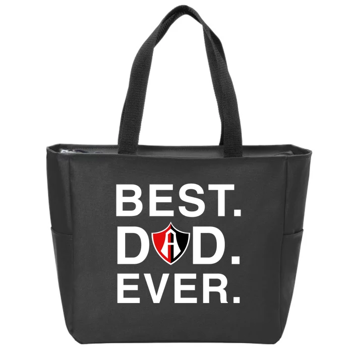 FC Atlas Mexico Best Dad Ever Football Club Orgullo Mexicano Zip Tote Bag