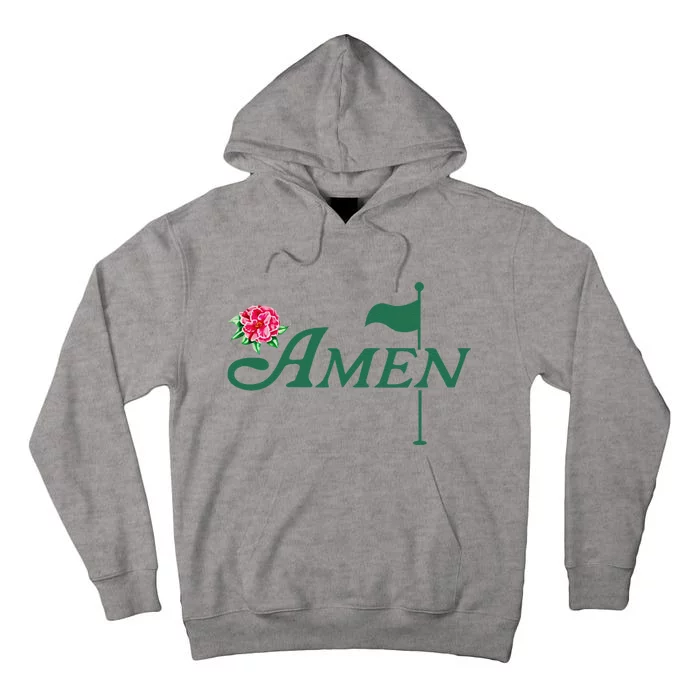 Funny Amen Master Golf Azalea Tournament Pink Golfing Girl Flower Tall Hoodie