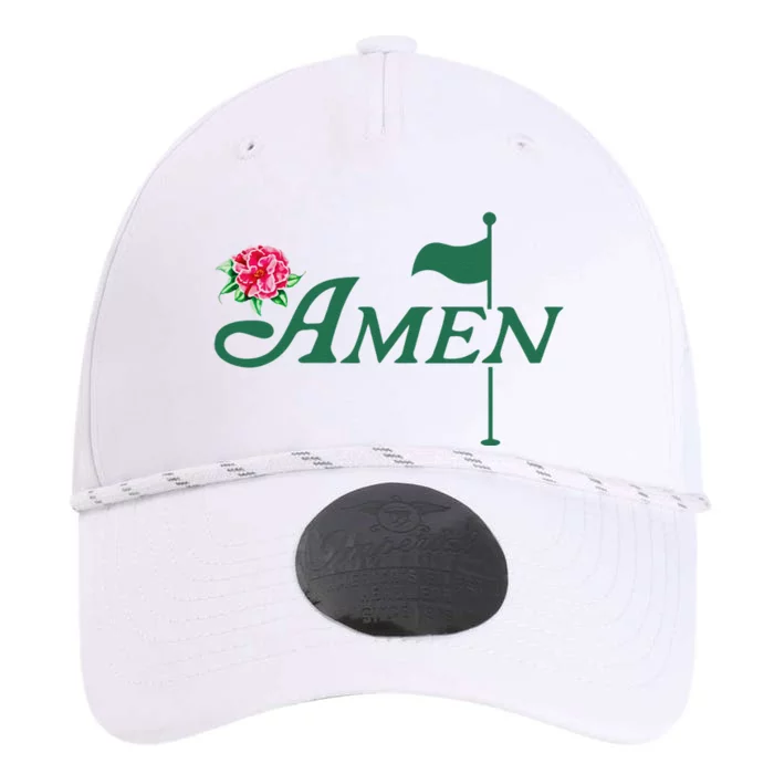 Funny Amen Master Golf Azalea Tournament Pink Golfing Girl Flower Performance The Dyno Cap