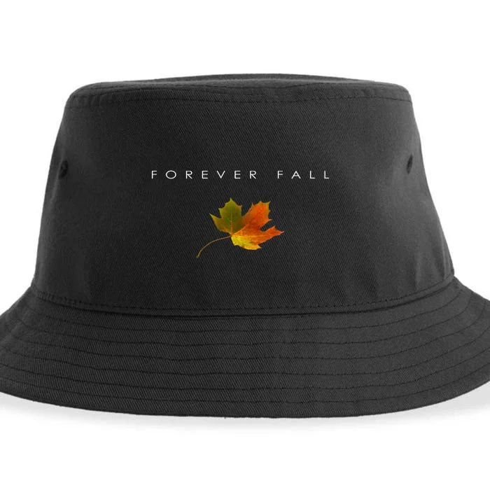 Fall Autumn Minimalist Fall Themed Stylish Sustainable Bucket Hat