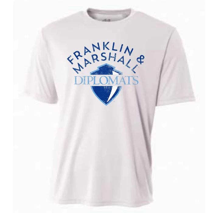 Franklin And Marshall College Diplomats Cooling Performance Crew T-Shirt