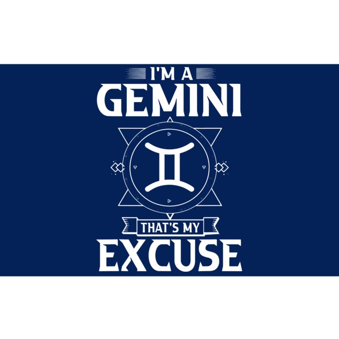 Funny Astrology May June Birthday Gifts Gemini Zodiac Sign Bumper Sticker