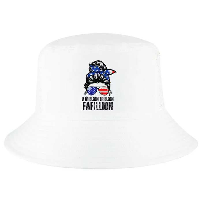 Funny A Million Trillion Fafillion Anti Biden Debate 2024 Cool Comfort Performance Bucket Hat