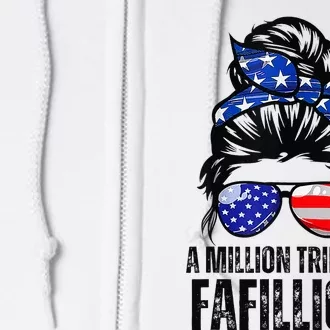 Funny A Million Trillion Fafillion Anti Biden Debate 2024 Full Zip Hoodie