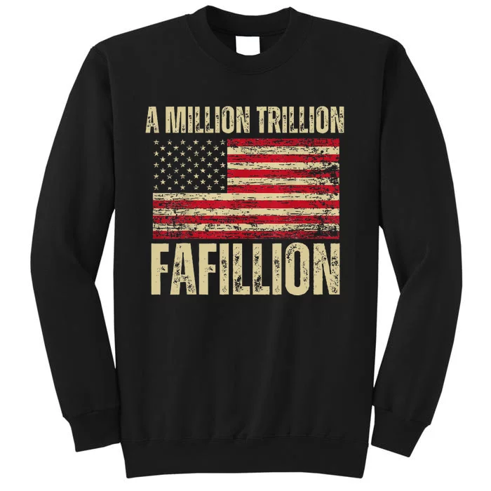 Funny A Million Trillion Fafillion Anti Biden Debate 2024 Sweatshirt