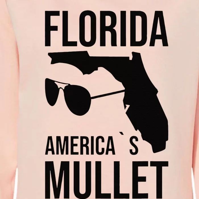 Florida America´s Mullet West Coast Womens California Wash Sweatshirt