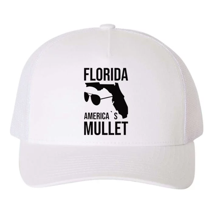 Florida America´s Mullet West Coast Yupoong Adult 5-Panel Trucker Hat