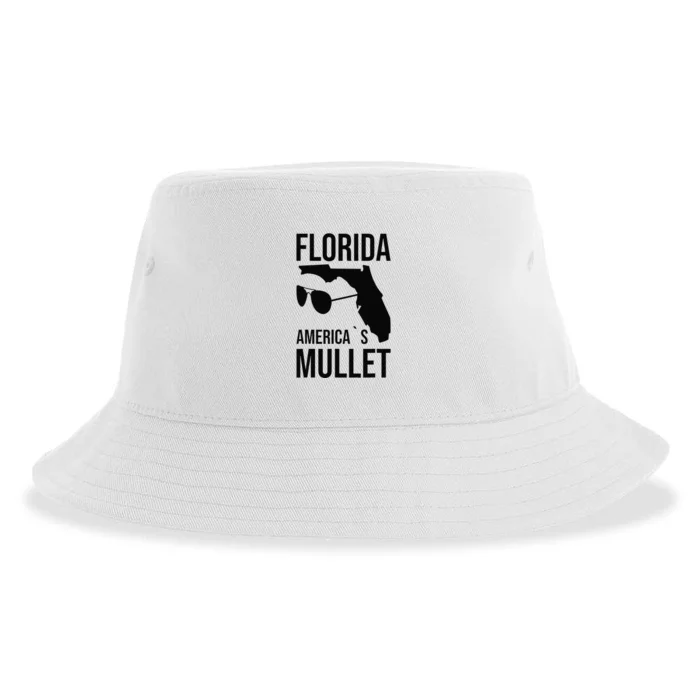 Florida America´s Mullet West Coast Sustainable Bucket Hat