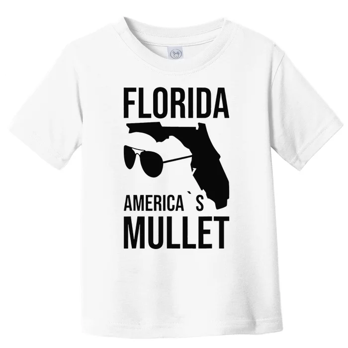 Florida America´s Mullet West Coast Toddler T-Shirt