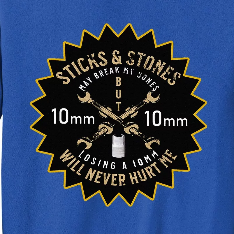 Funny Auto Mechanics The Missing 10mm Tools Auto Mechanic Tall Sweatshirt