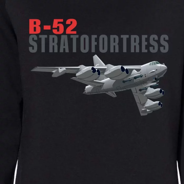 Fun American Military Aviation B52 Stratofortress Bomber Meaningful Gift Womens California Wash Sweatshirt