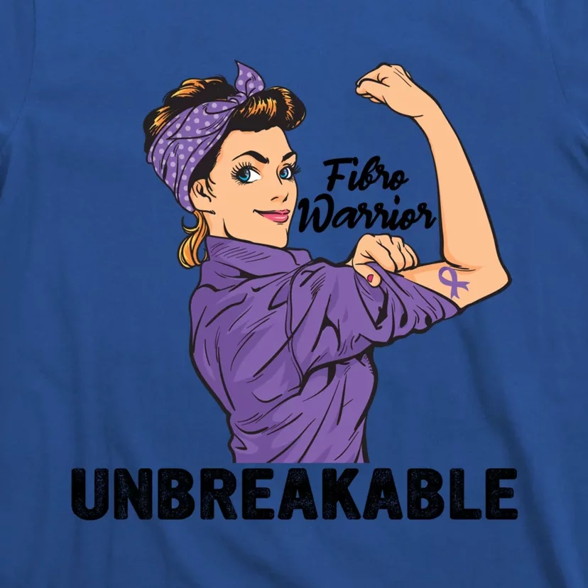 Fibromyalgia Awareness Month Warrior Unbreakable Girls Gift T-Shirt