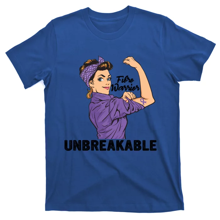 Fibromyalgia Awareness Month Warrior Unbreakable Girls Gift T-Shirt