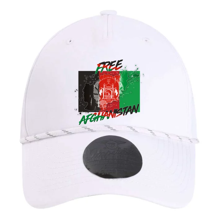 Free Afghanistan Map Distressed Flag Performance The Dyno Cap