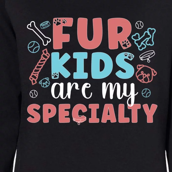 Fur Are My Specialty Dog Trainer Dog Training Cool Gift Womens California Wash Sweatshirt