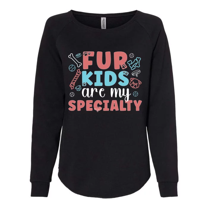 Fur Are My Specialty Dog Trainer Dog Training Cool Gift Womens California Wash Sweatshirt