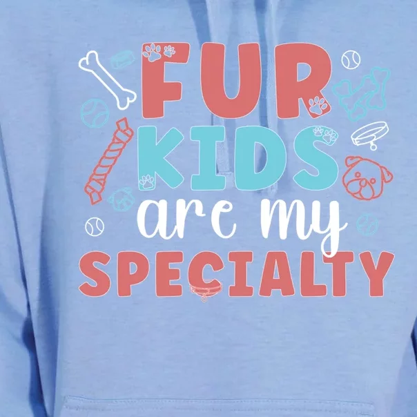 Fur Are My Specialty Dog Trainer Dog Training Cool Gift Unisex Surf Hoodie