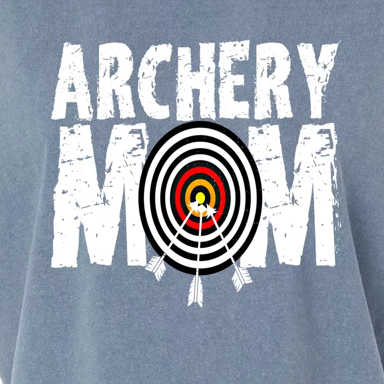 Funny Archery Mom Archery Shooter Bow Hunter Great Gift Garment-Dyed Women's Muscle Tee