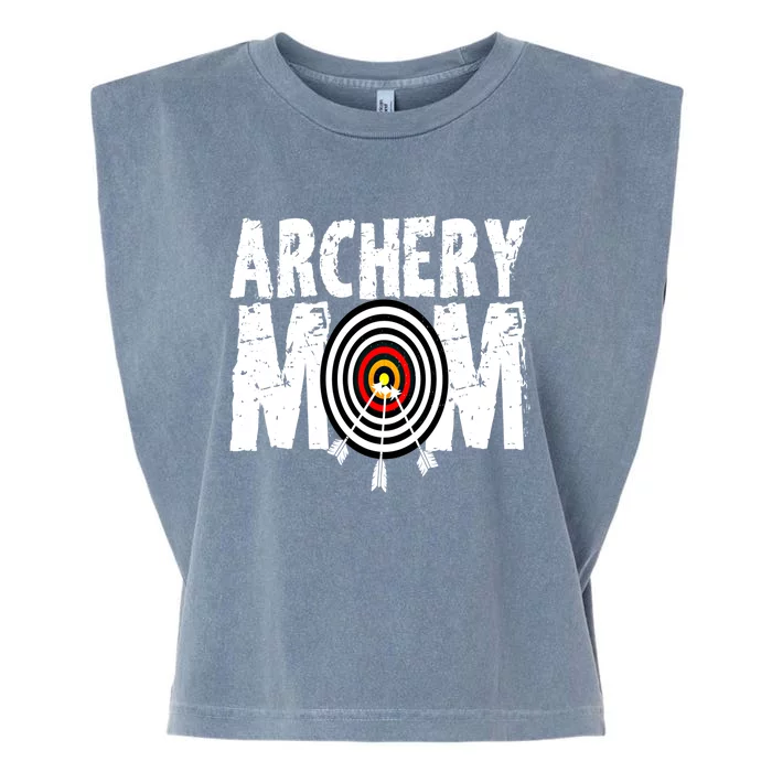 Funny Archery Mom Archery Shooter Bow Hunter Great Gift Garment-Dyed Women's Muscle Tee