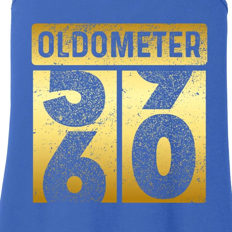 Funny Auto Mechanic Birthday 60th Turning 60 Golden Odometer Gift Ladies Essential Tank