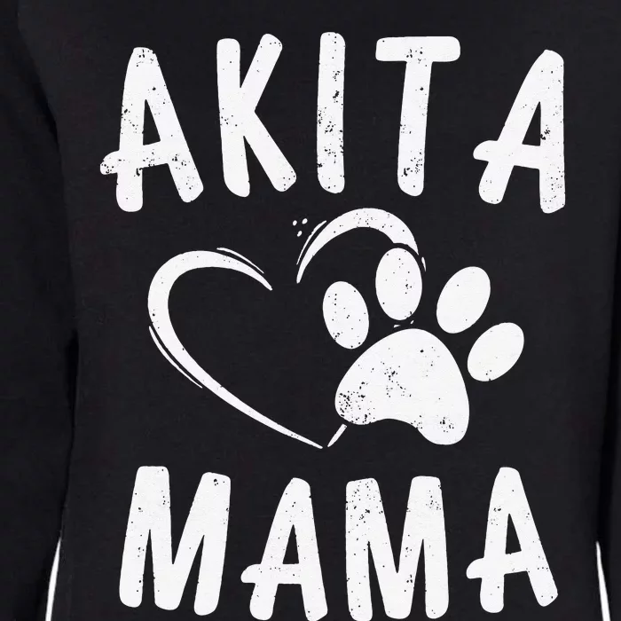 Fun Akita Mama Gift Pet Lover Apparel Dog Akita Mom Womens California Wash Sweatshirt