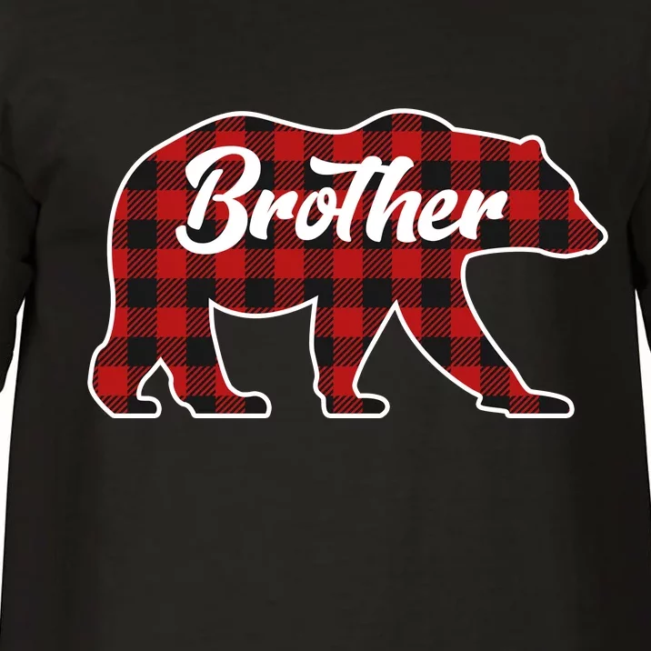 Family Christmas Matching Plaid Brother Bear Comfort Colors T-Shirt