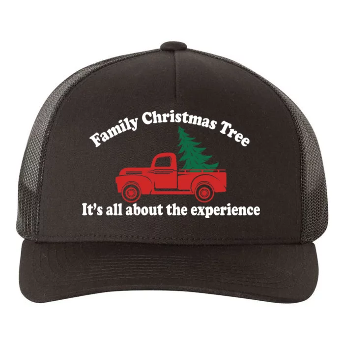 Family Christmas Tree Yupoong Adult 5-Panel Trucker Hat