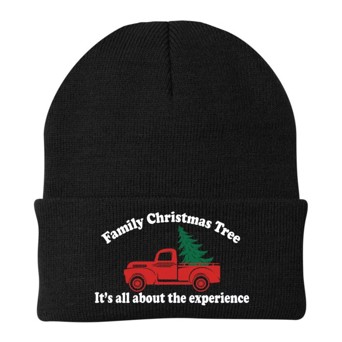 Family Christmas Tree Knit Cap Winter Beanie