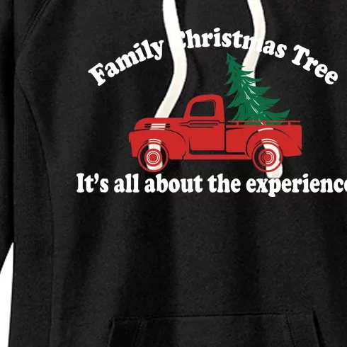 Family Christmas Tree Women's Fleece Hoodie