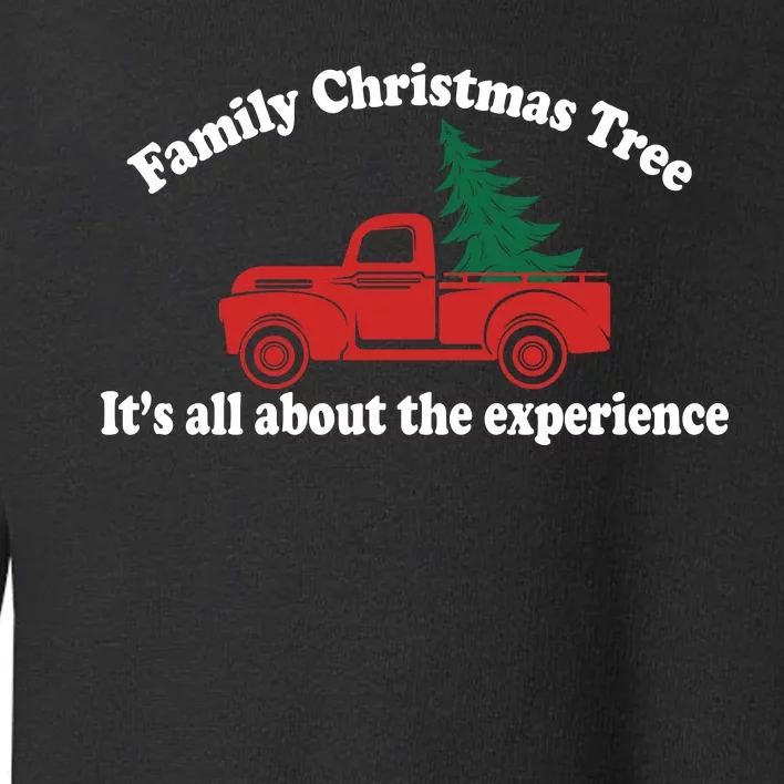 Family Christmas Tree Toddler Sweatshirt