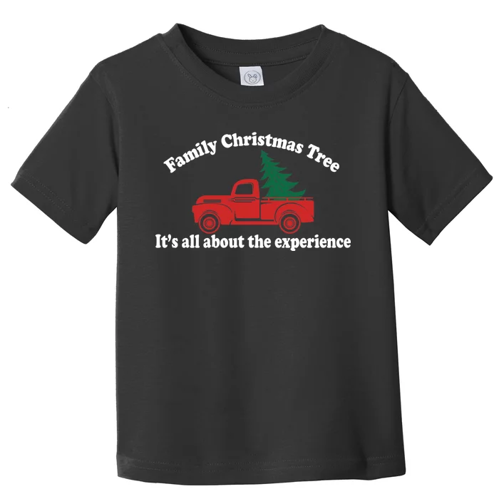 Family Christmas Tree Toddler T-Shirt