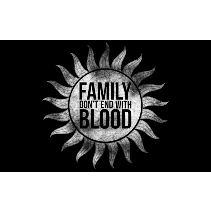 Family Don't End With Blood Bumper Sticker